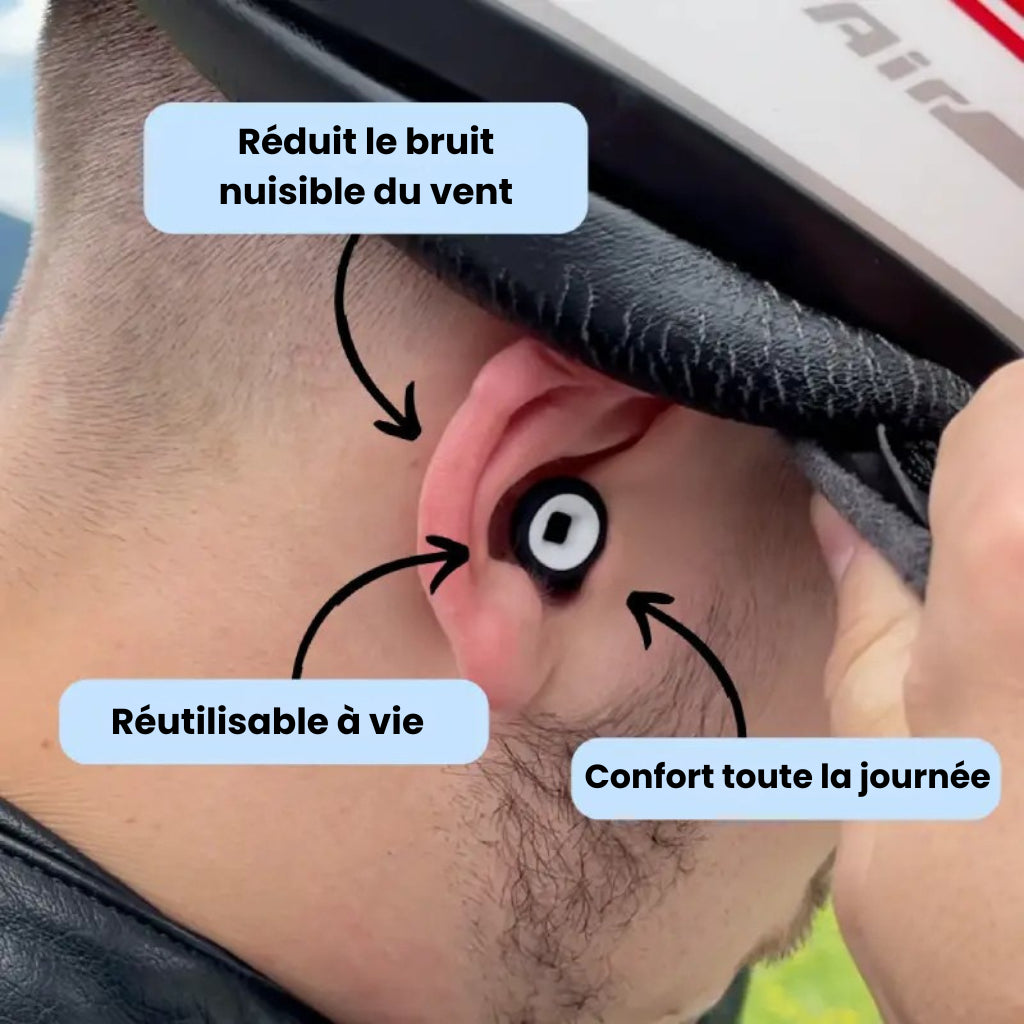 Bouchons d'oreilles Moto