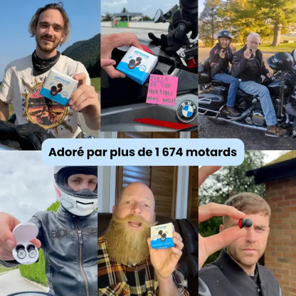 Bouchons d'oreilles Moto