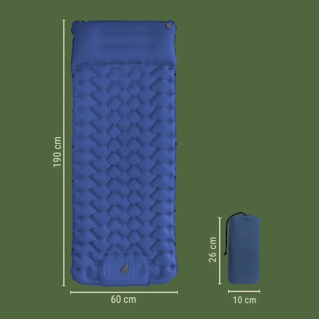 Matelas de sol ultra-léger & compact — parfait pour partir à l'aventure