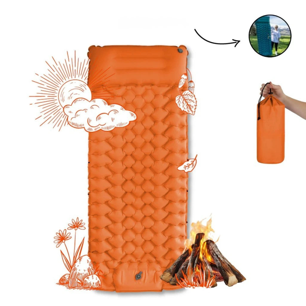 Matelas de sol ultra-léger & compact — parfait pour partir à l'aventure