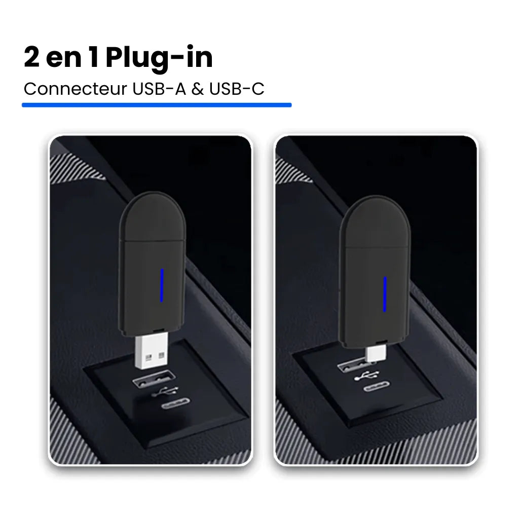 Car-Plug Mini 2 en 1