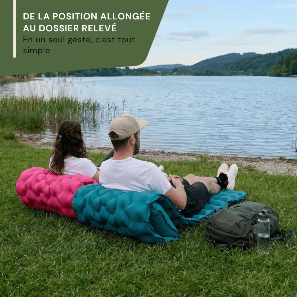 Matelas de sol ultra-léger & compact — parfait pour partir à l'aventure