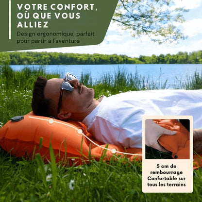 Matelas de sol ultra-léger & compact — parfait pour partir à l'aventure