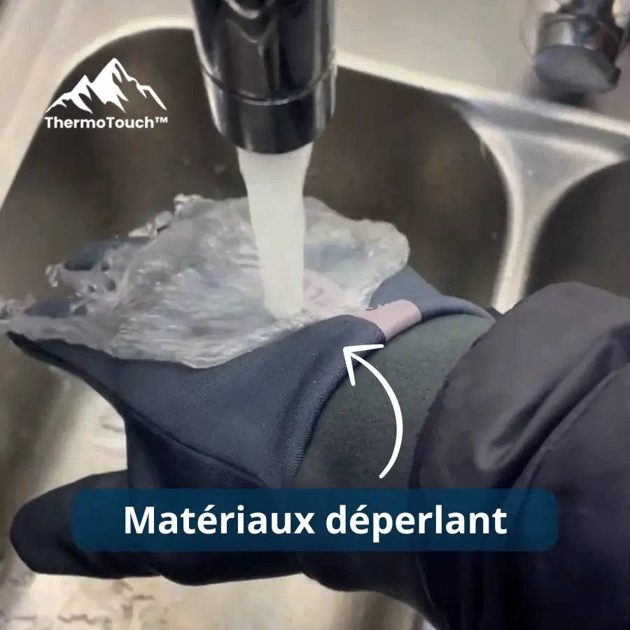 ThermoTouch™ - Gants tactiles déperlants & antidérapants